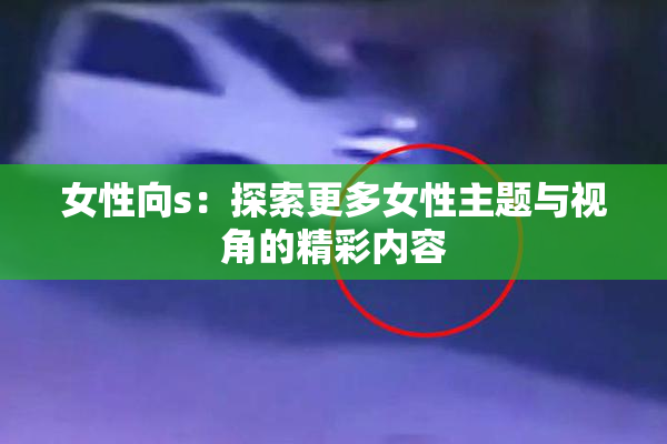 女性向s：探索更多女性主题与视角的精彩内容