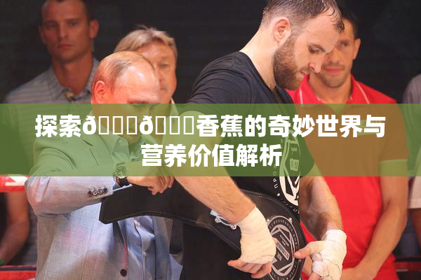 探索🔞🔞香蕉的奇妙世界与营养价值解析