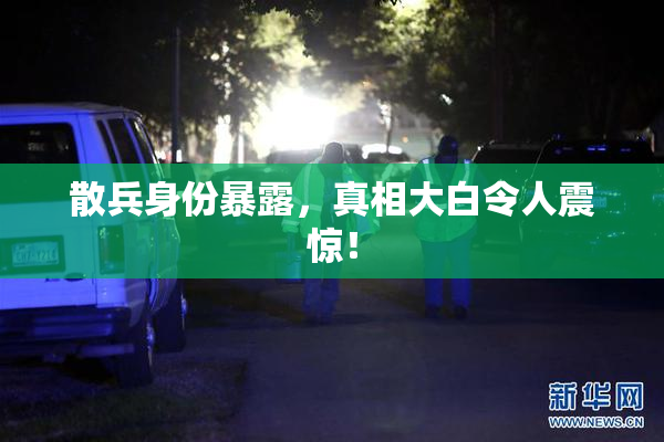 散兵身份暴露，真相大白令人震惊！