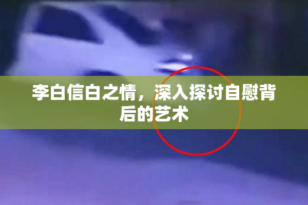 李白信白之情，深入探讨自慰背后的艺术
