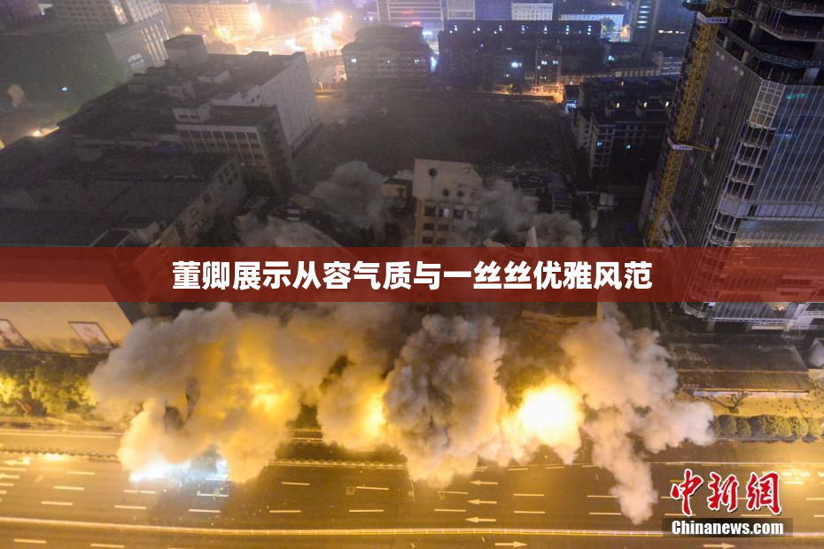 董卿展示从容气质与一丝丝优雅风范