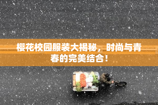 樱花校园服装大揭秘，时尚与青春的完美结合！