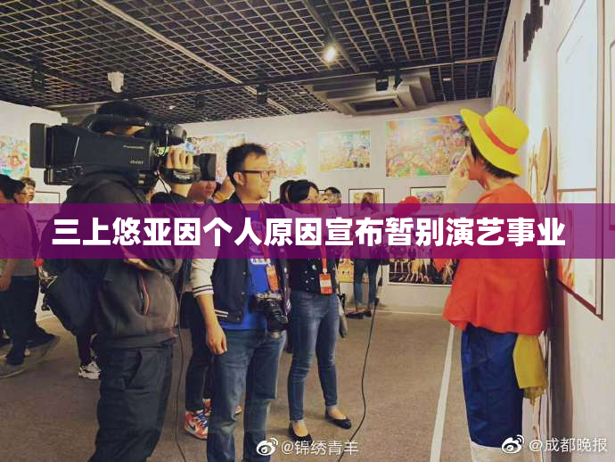 三上悠亚因个人原因宣布暂别演艺事业