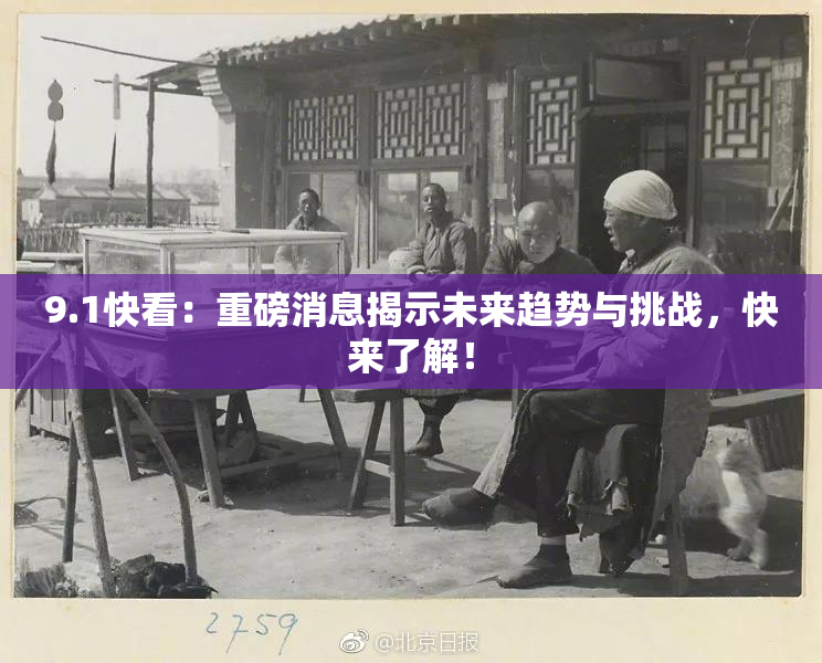 9.1快看：重磅消息揭示未来趋势与挑战，快来了解！