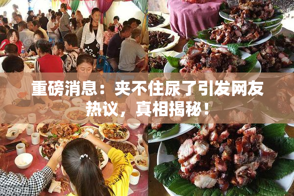 重磅消息：夹不住尿了引发网友热议，真相揭秘！