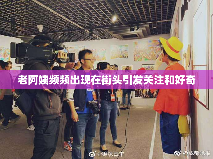 老阿姨频频出现在街头引发关注和好奇