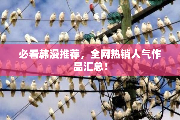 必看韩漫推荐，全网热销人气作品汇总！