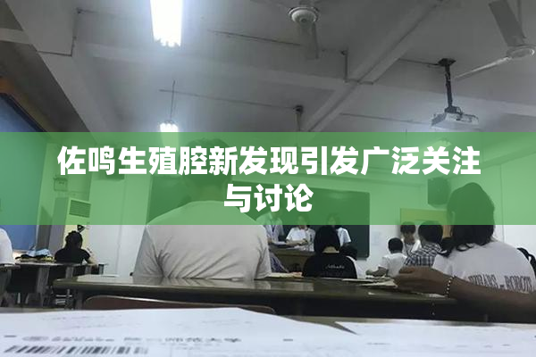 佐鸣生殖腔新发现引发广泛关注与讨论