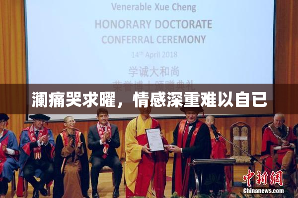 澜痛哭求曜，情感深重难以自已
