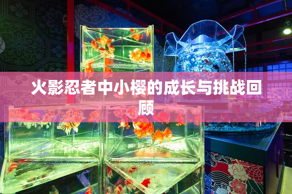 火影忍者中小樱的成长与挑战回顾