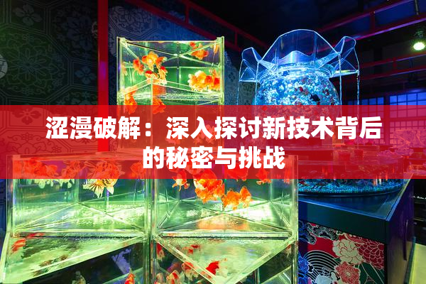 涩漫破解：深入探讨新技术背后的秘密与挑战