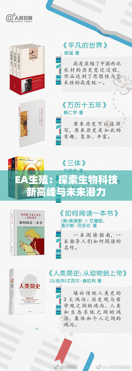 EA生殖：探索生物科技新高峰与未来潜力