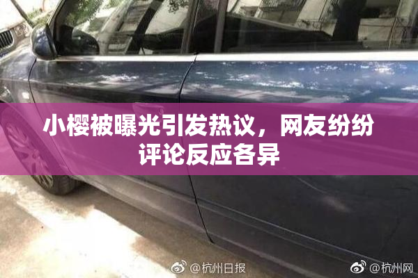 小樱被曝光引发热议，网友纷纷评论反应各异