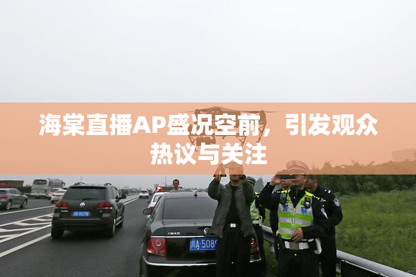 海棠直播AP盛况空前，引发观众热议与关注