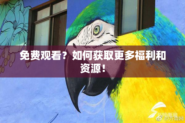 免费观看？如何获取更多福利和资源！