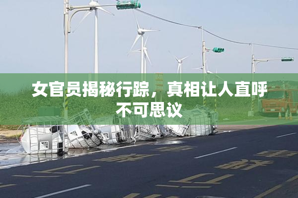 女官员揭秘行踪，真相让人直呼不可思议
