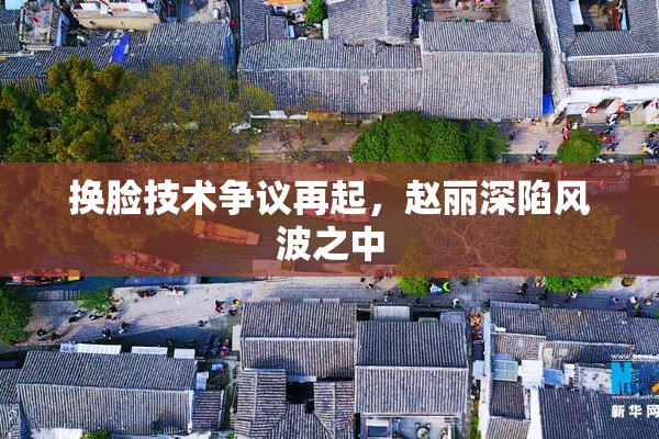 换脸技术争议再起，赵丽深陷风波之中