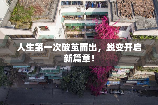 人生第一次破茧而出，蜕变开启新篇章！