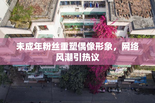 未成年粉丝重塑偶像形象，网络风潮引热议