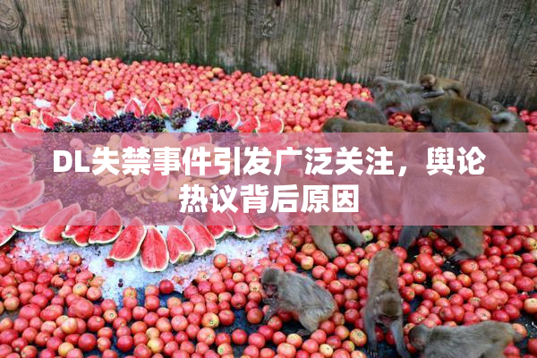 DL失禁事件引发广泛关注，舆论热议背后原因