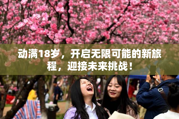 动满18岁，开启无限可能的新旅程，迎接未来挑战！