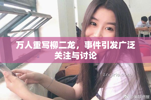 万人重写柳二龙，事件引发广泛关注与讨论