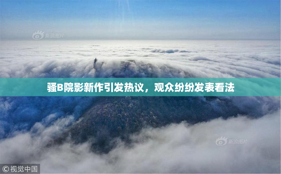骚B院影新作引发热议，观众纷纷发表看法