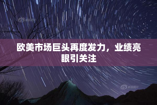 欧美市场巨头再度发力，业绩亮眼引关注
