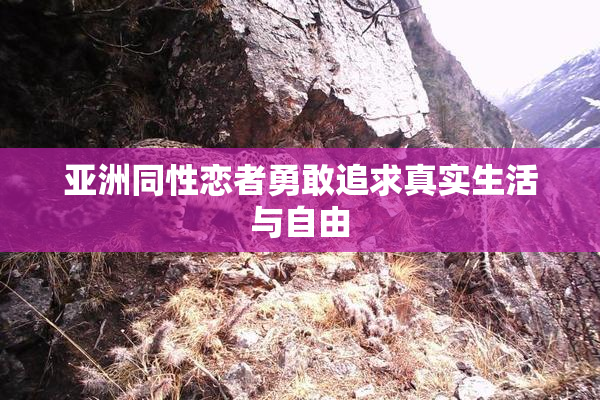 亚洲同性恋者勇敢追求真实生活与自由