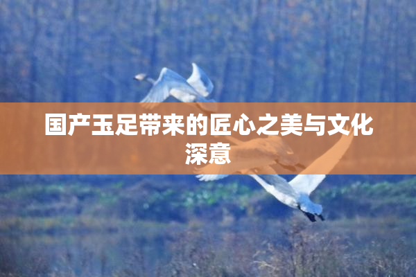 国产玉足带来的匠心之美与文化深意