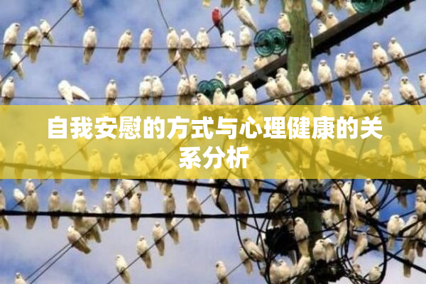 自我安慰的方式与心理健康的关系分析