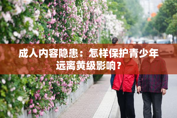 成人内容隐患：怎样保护青少年远离黄级影响？
