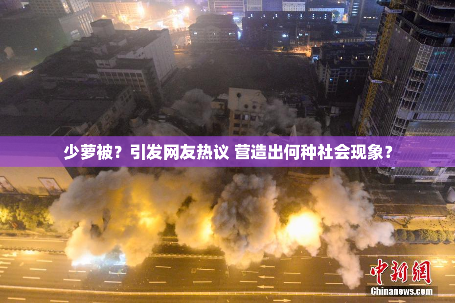 少萝被？引发网友热议 营造出何种社会现象？
