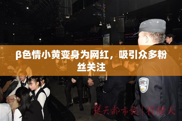 β色情小黄变身为网红，吸引众多粉丝关注