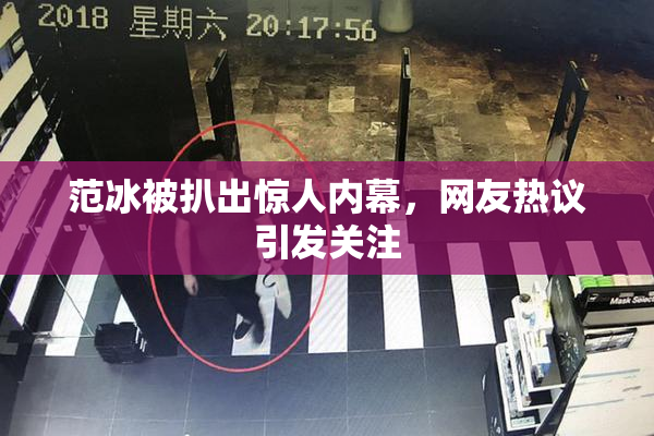 范冰被扒出惊人内幕，网友热议引发关注
