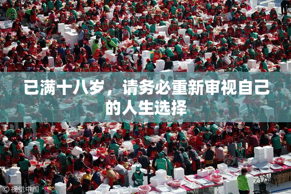 已满十八岁，请务必重新审视自己的人生选择