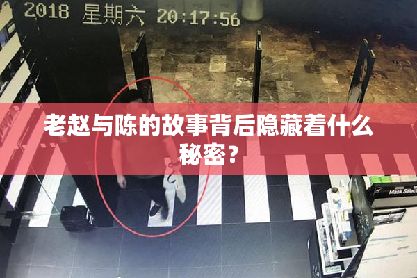 老赵与陈的故事背后隐藏着什么秘密？