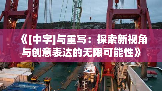《[中字]与重写：探索新视角与创意表达的无限可能性》