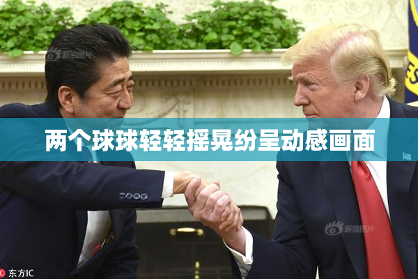 两个球球轻轻摇晃纷呈动感画面