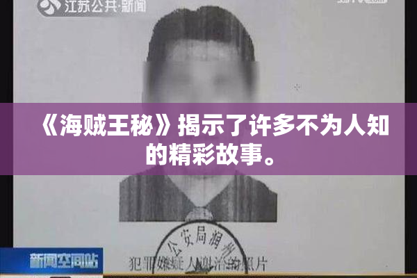 《海贼王秘》揭示了许多不为人知的精彩故事。