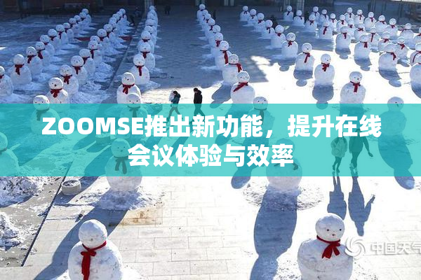 ZOOMSE推出新功能，提升在线会议体验与效率