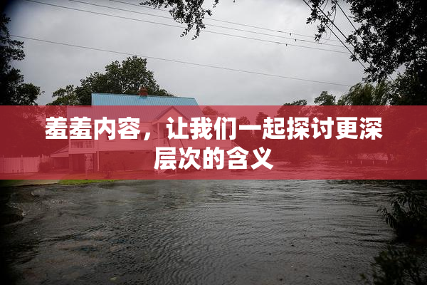 羞羞内容，让我们一起探讨更深层次的含义
