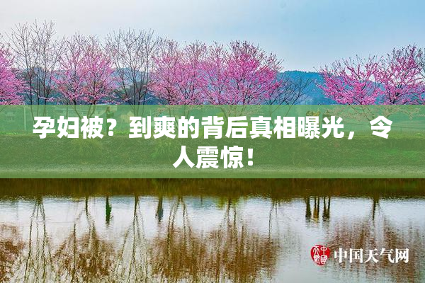 孕妇被？到爽的背后真相曝光，令人震惊！