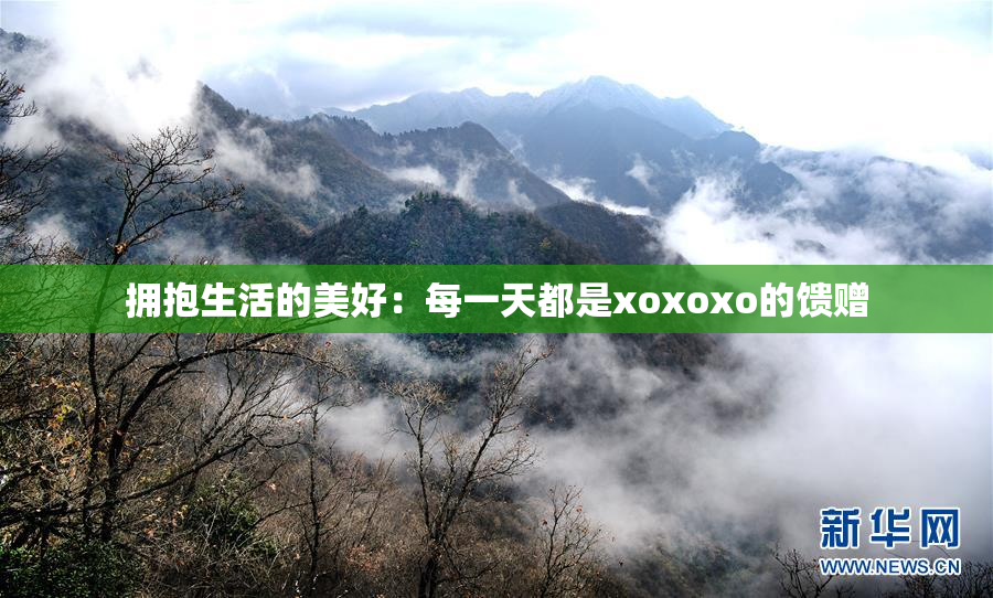 拥抱生活的美好：每一天都是xoxoxo的馈赠