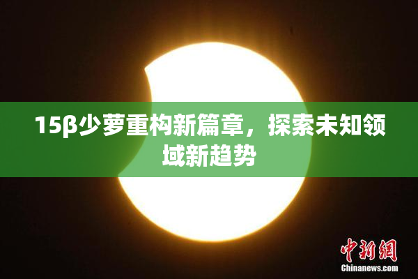 15β少萝重构新篇章，探索未知领域新趋势