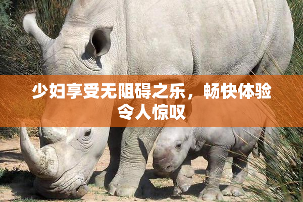 少妇享受无阻碍之乐，畅快体验令人惊叹