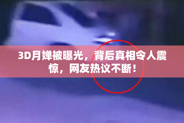 3D月婵被曝光，背后真相令人震惊，网友热议不断！