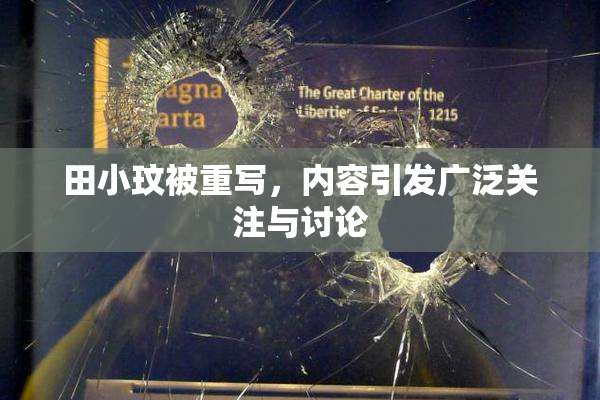 田小玟被重写，内容引发广泛关注与讨论
