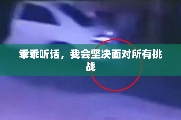 乖乖听话，我会坚决面对所有挑战
