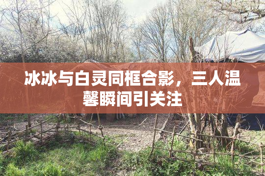 冰冰与白灵同框合影，三人温馨瞬间引关注